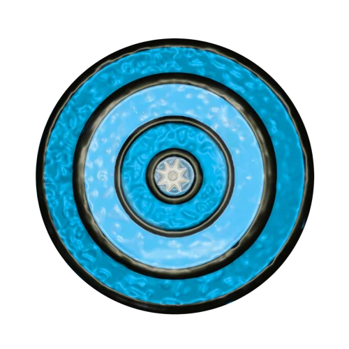 Pictogramme SPIKTO Cible bleu