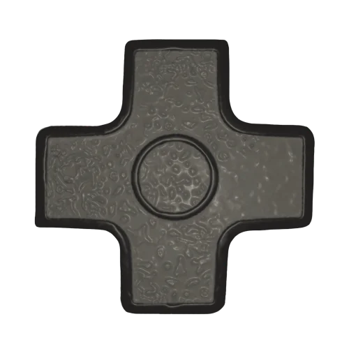 Pictogramme SPIKTO Croix noir