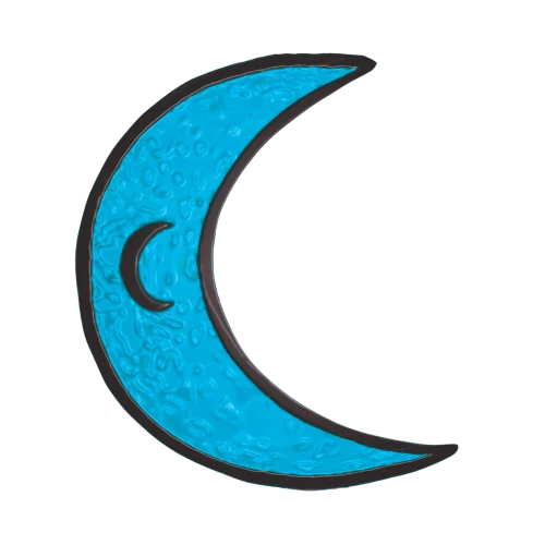 Lune bleu