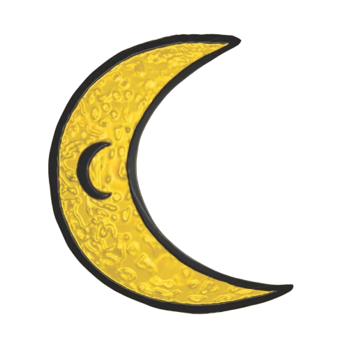 Lune jaune